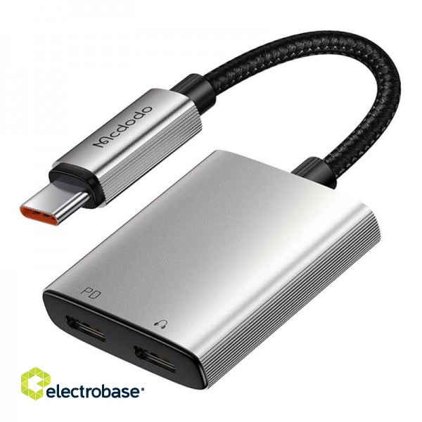 2in1 Audio Adapter Mcdodo CA-5570 2in1 USB-C to 2x USB-C image 1