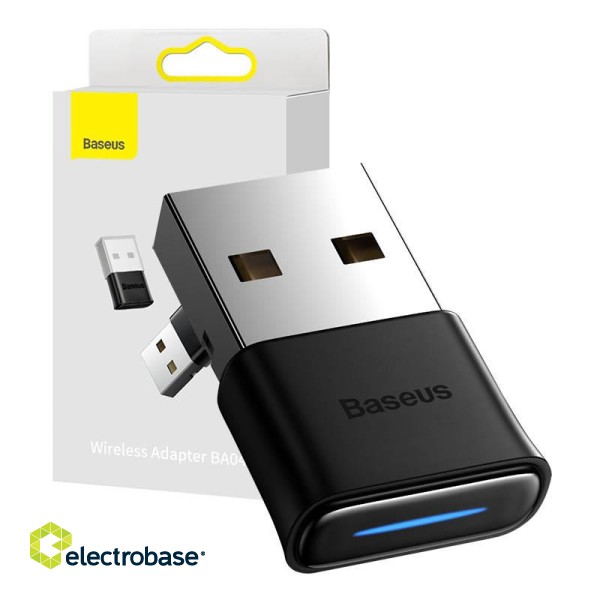 Baseus BA04 Bluetooth Adapter 5.1 (black) image 1