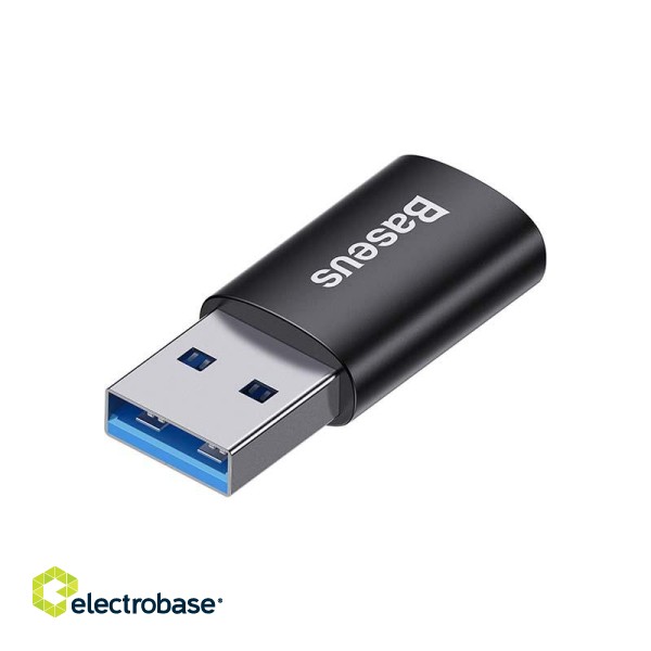 Baseus Ingenuity USB-A to USB-C adapter OTG (black) image 3