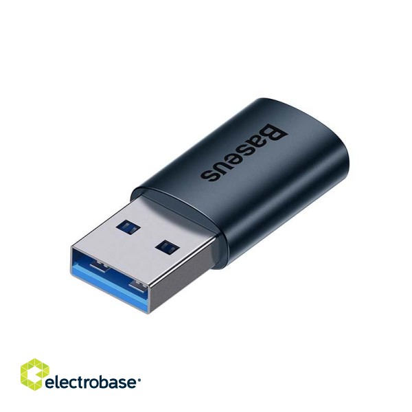 Baseus Ingenuity USB-A to USB-C adapter OTG (blue) image 3
