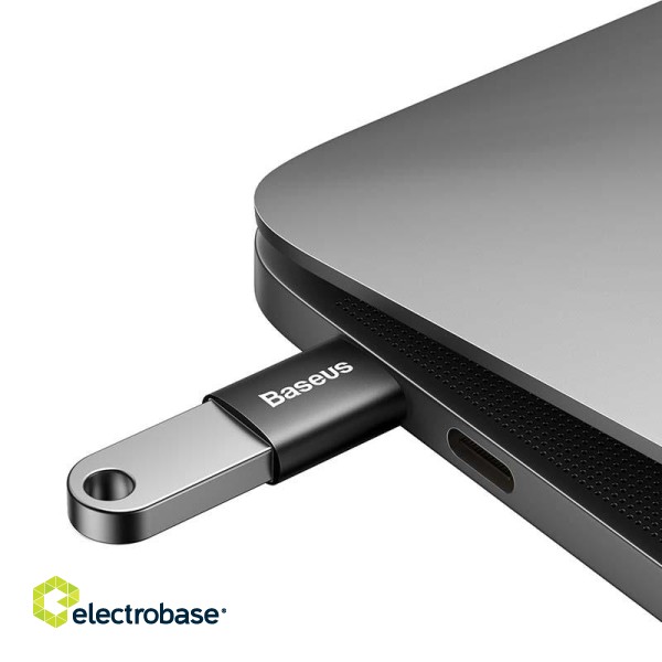 Baseus Ingenuity USB-C to USB-A adapter OTG (Black) image 4