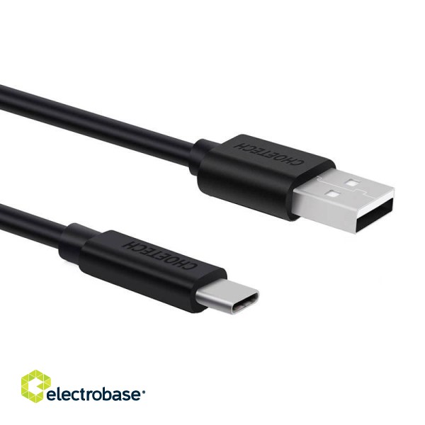 Extension cable Choetech AC0003 USB-A 2m (black) фото 3