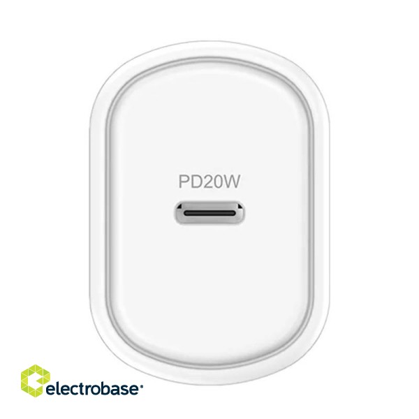Wall charger Cygnett USB-C PD 20W (white) image 3