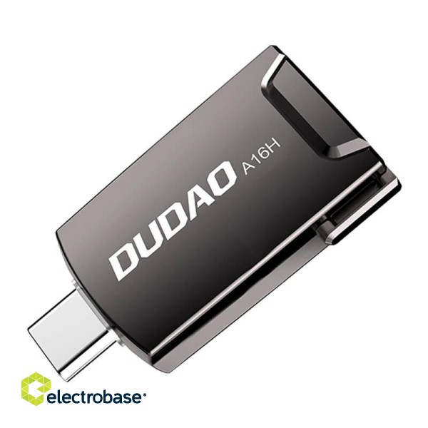 Adapter Dudao A16H USB-C to HDMI (gray) image 1