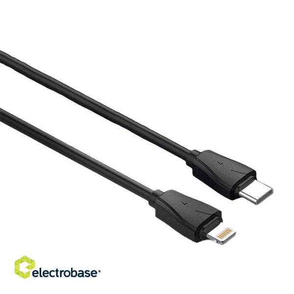 LDNIO C510Q USB, USB-C Car charger + USB-C - Lightning cable image 2