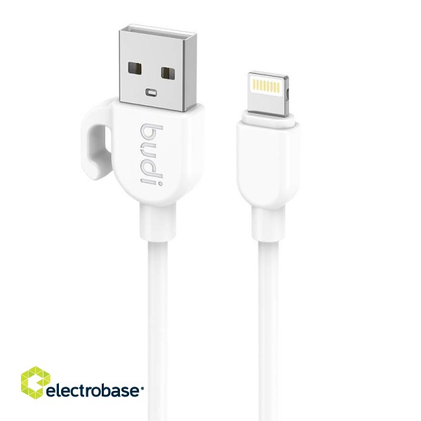 USB-A to Lightning cable Budi 1M 2.4A