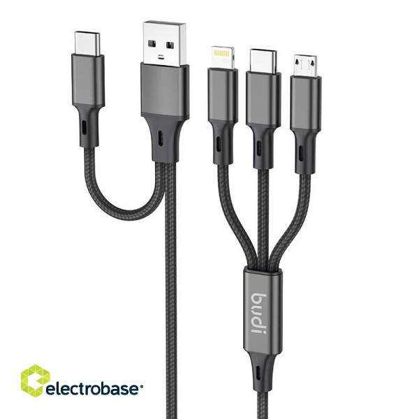 Multi Charging cable Budi 6 IN 1