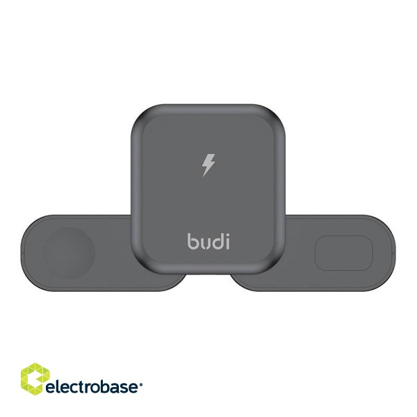 Wireless charger Budi 3 in 1, 15W image 3