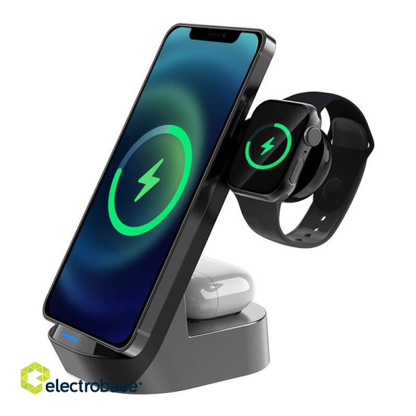Wireless charger 3in1 Budi, 15W image 2