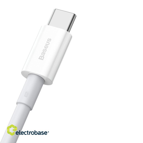 Baseus Superior Series Cable USB to USB-C, 66W, 1m (white) image 6