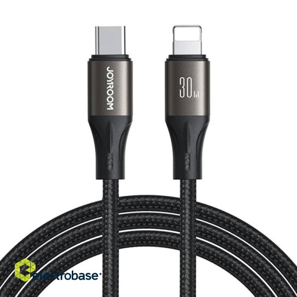 Cable Joyroom Light-Speed USB-C to Lightning SA25-CL3 , 30W , 2m (black)