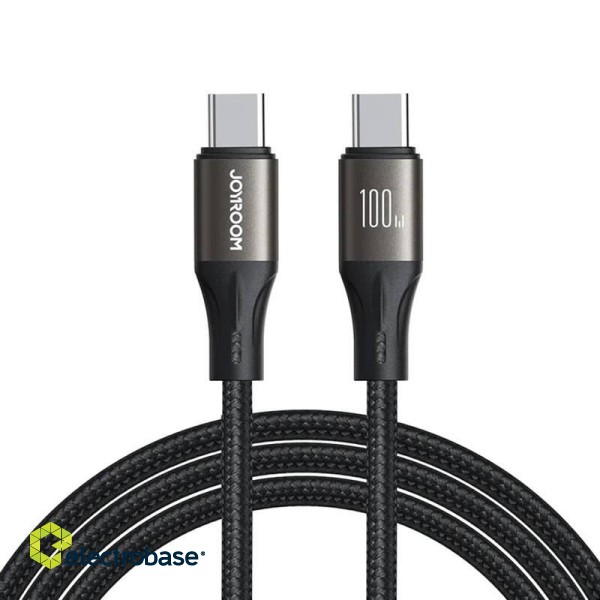Cable Joyroom Light-Speed USB-C to USB-C SA25-CC5 , 100W , 2m (black)
