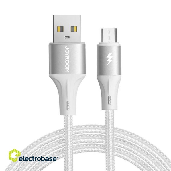 Cable Joyroom Light-Speed USB to Micro  SA25-AM3 , 3A ,2m (white)