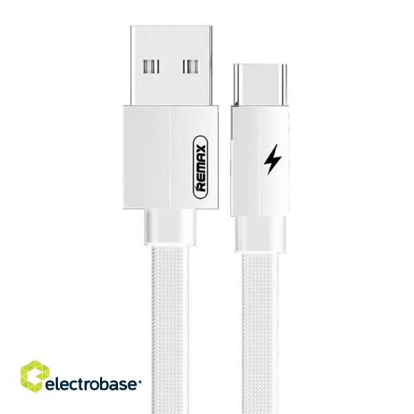 Cable USB-C Remax Kerolla, 2m (white)