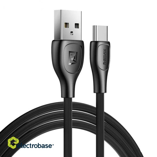 Cable USB-C Remax Lesu Pro, 1m, 2.1A (black)