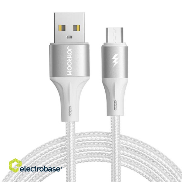 Cable USB Joyroom Light-Speed USB to Micro  SA25-AM3, 3A / 1.2m (white)