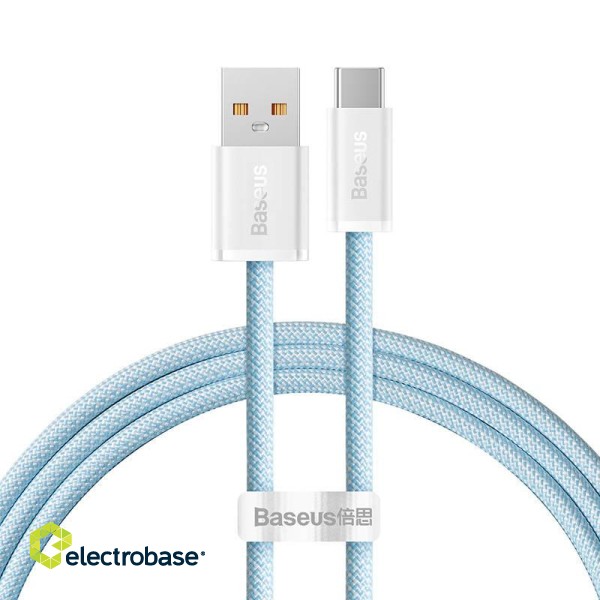 Cable USB to USB-C Baseus Dynamic Series, 100W, 1m (blue) paveikslėlis 2