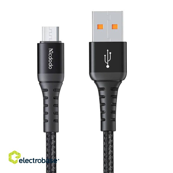 Micro-USB Cable Mcdodo CA-2280, 0.2m (black) image 1
