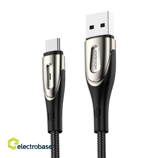 USB Cable 3A Type-C 1.2m Joyroom S-M411 (black)