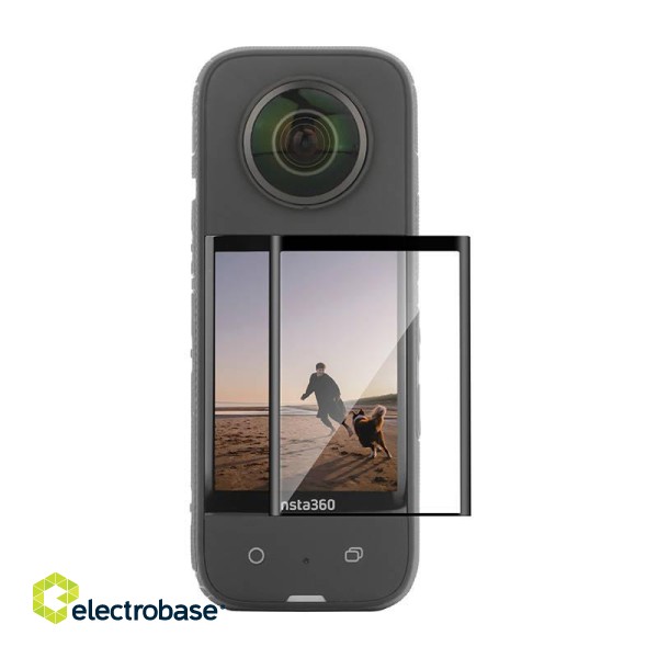 Curved Screen Tempered Film Sunnylife for Insta360 X3 image 1