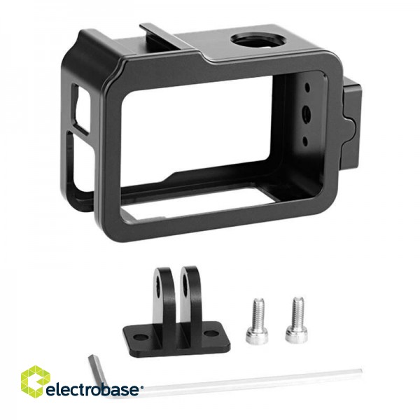 Metal Cage with Cold Shoe PULUZ for DJI Osmo Action 4/3 image 1