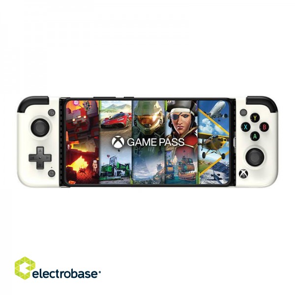 Gaming Controller GameSir X2 Pro White USB-C with Smartphone Holder image 2