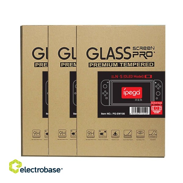 Tempered Glass iPega PG-SW100 for Nintendo Switch OLED image 2