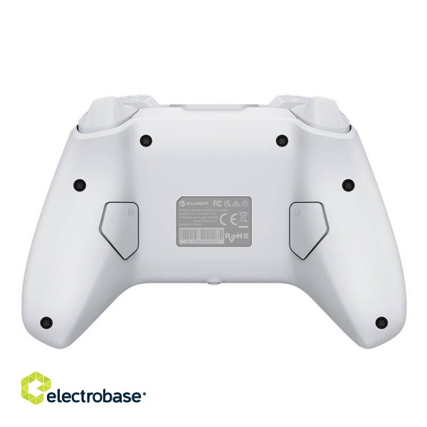 Wireless controler GameSir T4 Cyclone (white) paveikslėlis 4