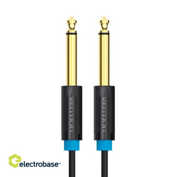 Audio Cable TS 6.35mm Vention BAABI 3m (black) image 2