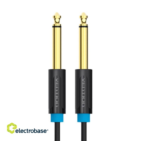 Audio Cable TS 6.35mm Vention BAABH 2m (black) image 2