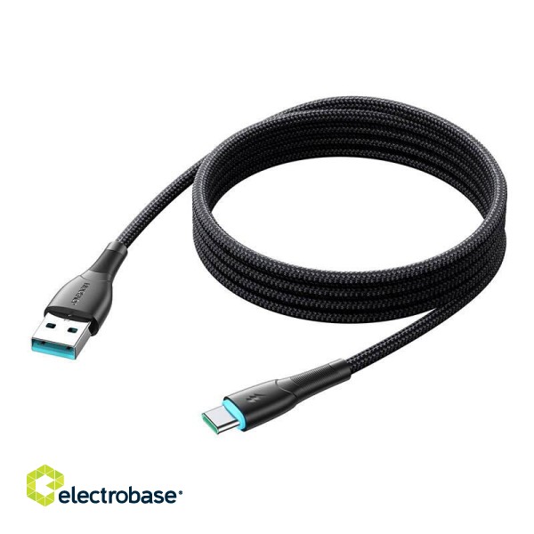 Cable Joyroom SA32-AC3 Starry USB to USB-C, 3A, 1m black image 3