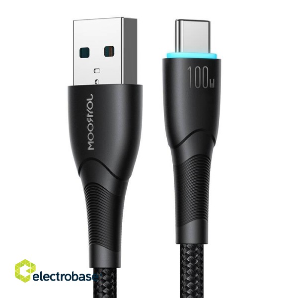 Cable Joyroom SA32-AC6 Starry USB to USB-C, 100W, 1m black image 2