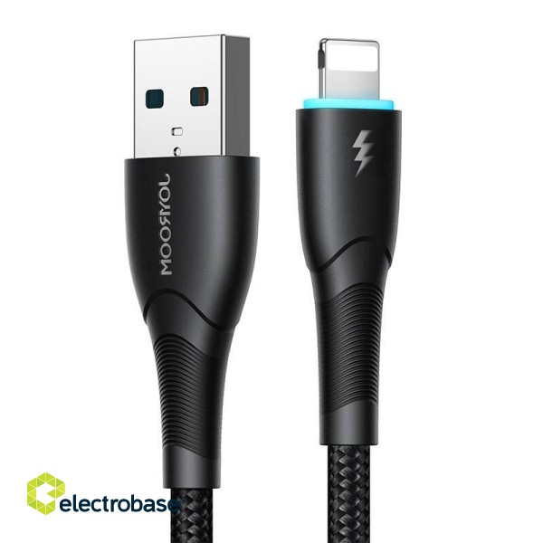 Cable Joyroom SA32-AL3 Starry USB to Lightning, 3A, 1m black image 2