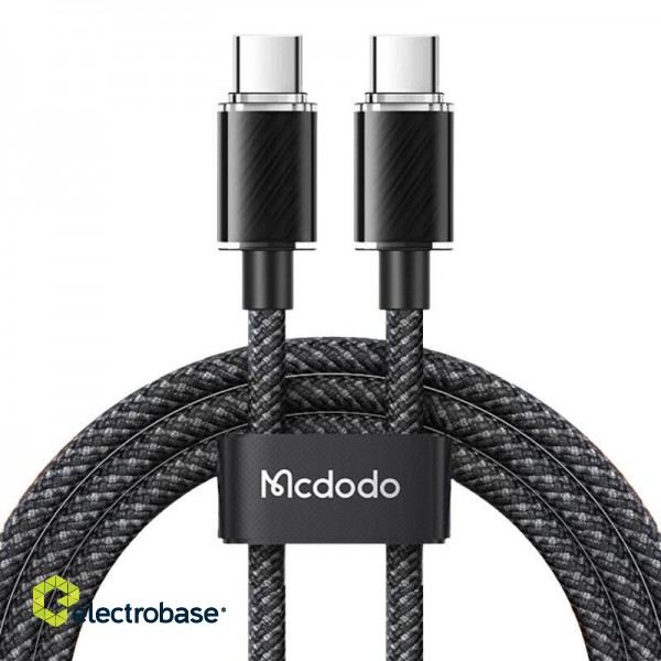 Cable USB-C to USB-C Mcdodo CA-3670, 100W, 1.2m (black)
