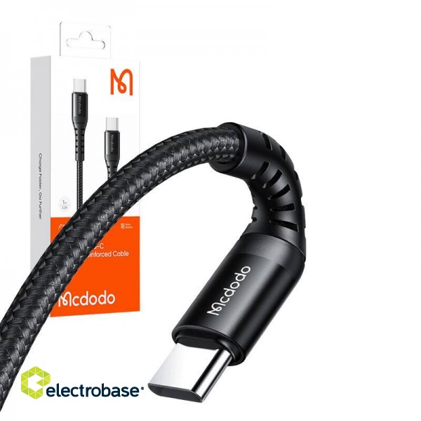 Kabel USB-C to USB-C Mcdodo CA-5641, 60W, 1m (czarny) image 3