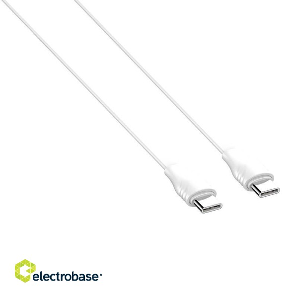 LDNIO LC131-C 1m, 65W USB-C - USB-C Cable paveikslėlis 1