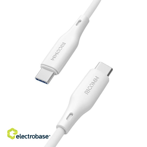 USB-C to USB-C Cable Ricomm RLS304CCW 1.2m image 6