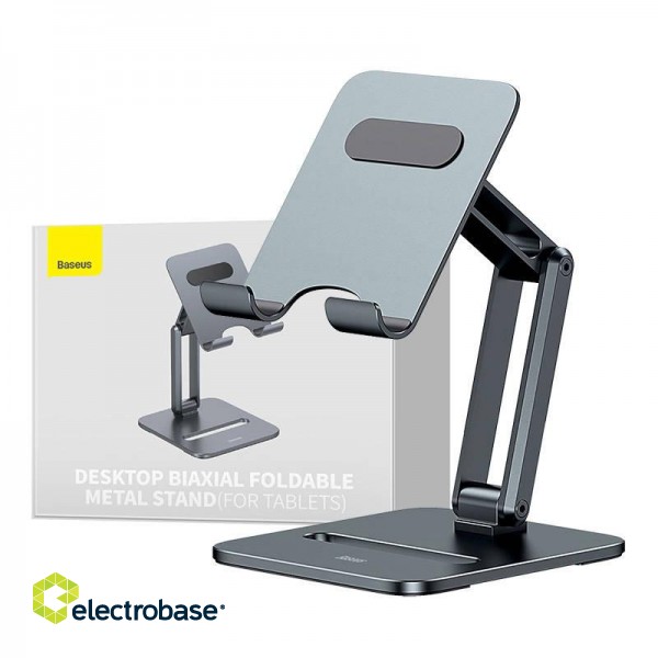 Baseus Biaxial stand holder for tablet (gray) image 1