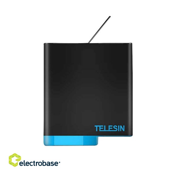 3-slot charger box Telesin for GoPro Hero 8 + 2 batteries (GP-BNC-801) image 3