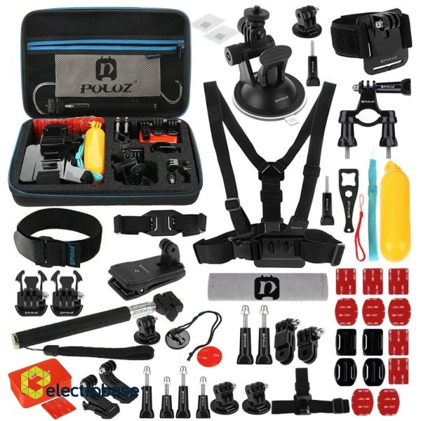 Accessories Puluz Ultimate Combo Kits for sports cameras PKT09 53 in 1 image 1