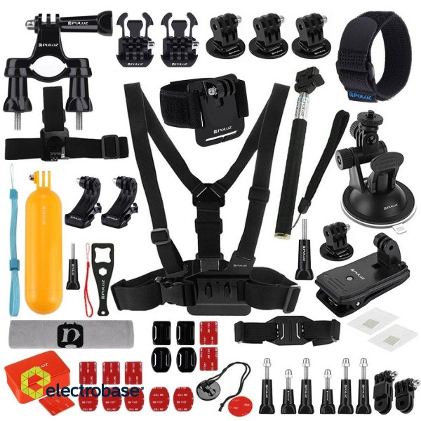 Accessories Puluz Ultimate Combo Kits for sports cameras PKT16 53 in 1 image 1