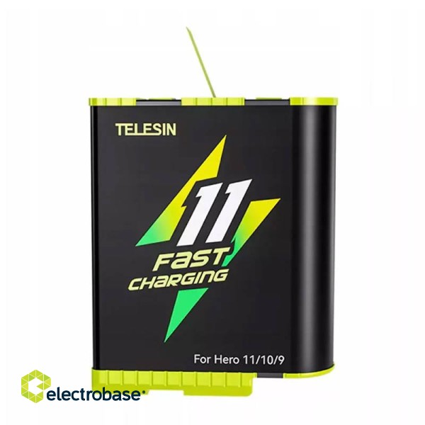 Telesin Fast charge battery for GoPro Hero 12/11/10/9 GP-FCB-B11