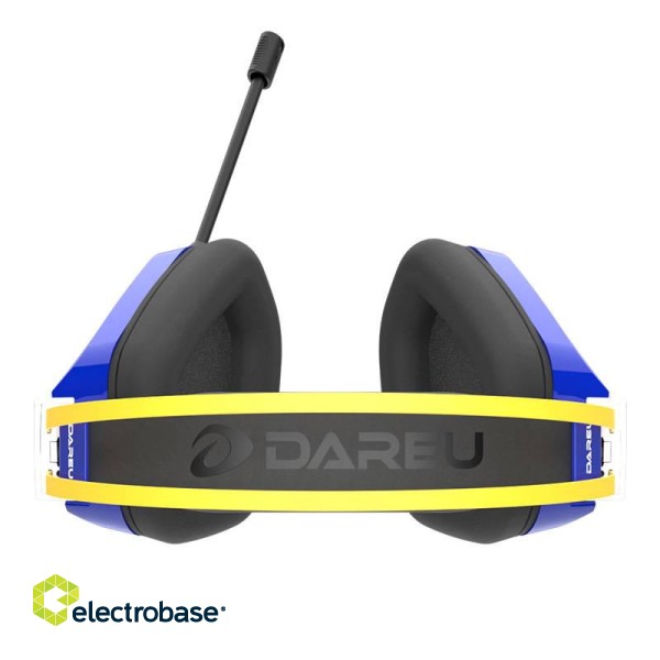 Gaming headphones Dareu EH732 USB RGB (blue) фото 3
