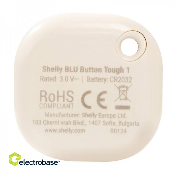 Action and Scenes Activation Button Shelly Blu Button Tough 1 (ivory) paveikslėlis 2