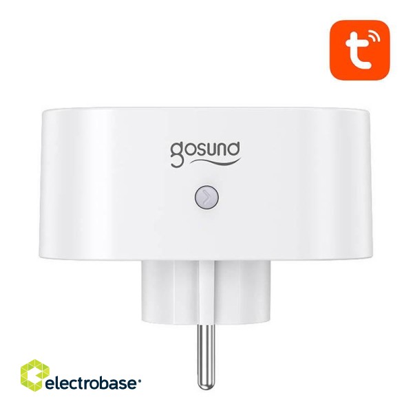 Dual smart plug WiFi Gosund SP211 3500W, Tuya image 5