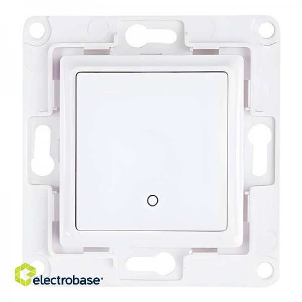 Shelly wall switch 1 button (white) фото 1