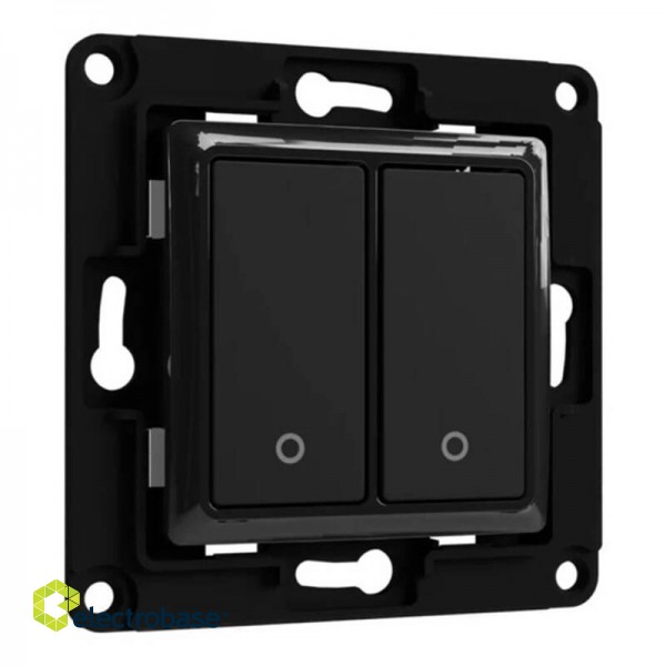 Shelly wall switch 2 button (black) image 2