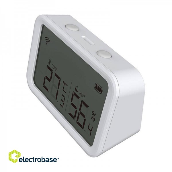 Smart Temperature and Humidity sensor HomeKit NEO NAS-TH02BH ZigBee with LCD screen paveikslėlis 4