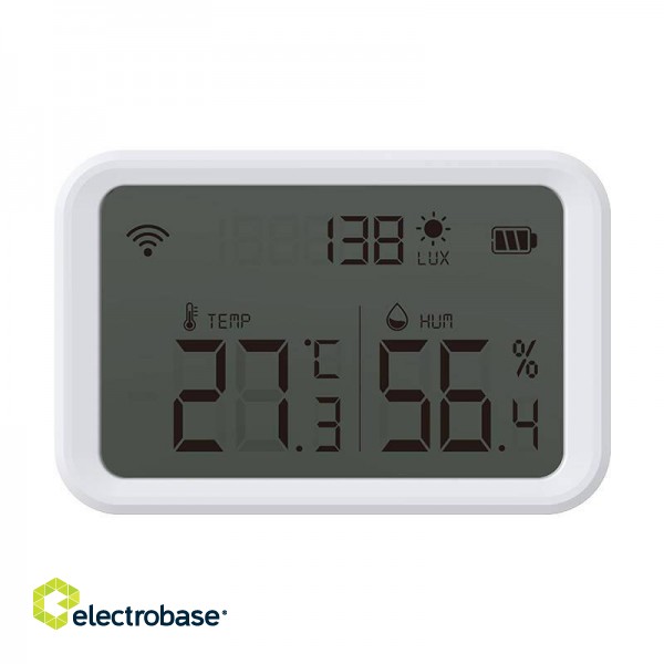 NEO NAS-TH02W Temperature and Humidity Sensor with Zigbee TUYA Display paveikslėlis 2