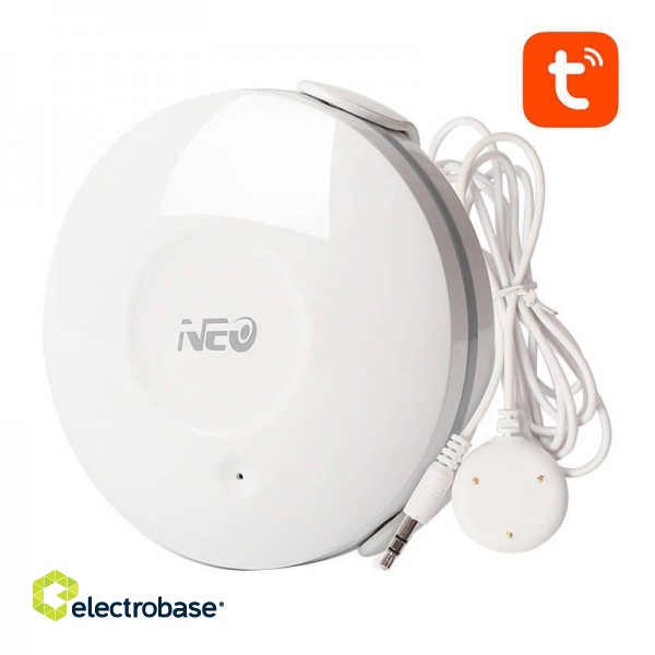 Smart Water Sensor WiFi NEO NAS-WS02W TUYA paveikslėlis 5